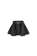 Black belt with peplum detail by RainSisters