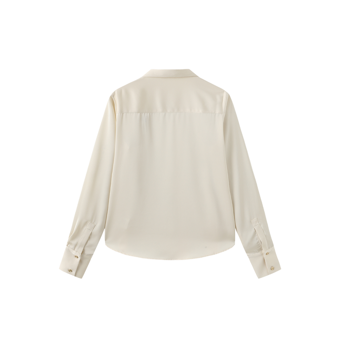 Camit Button Down Silk Blouse