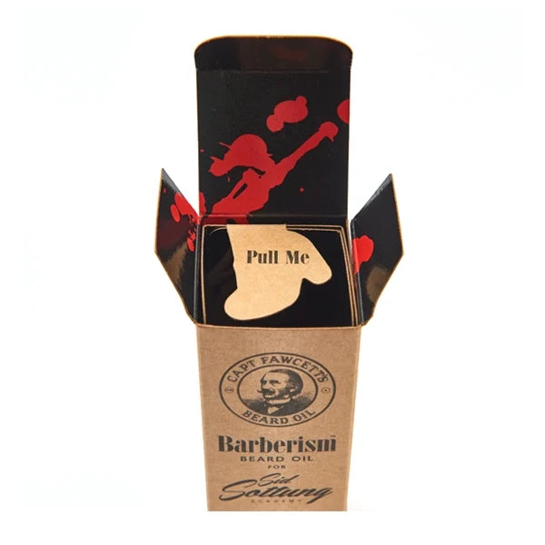 Captain Fawcett Barberism Beard Oil Travel Sized