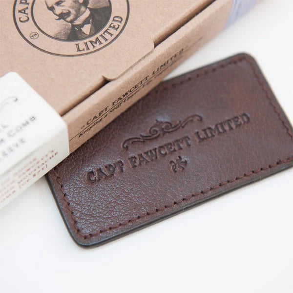 Captain Fawcett Folding Pocket Moustache Comb (CF.87T)