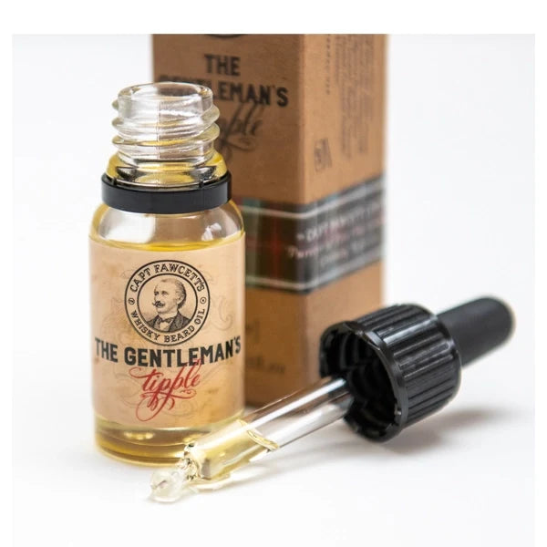 Captain Fawcett Gentleman's Tipple Whisky Beard Oil Travel Sized