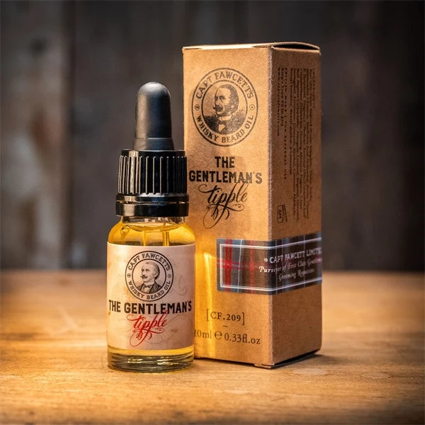 Captain Fawcett Gentleman's Tipple Whisky Beard Oil Travel Sized