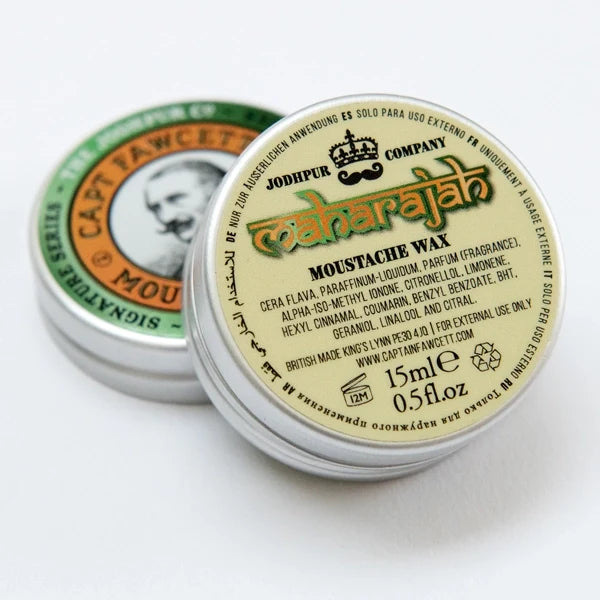 Captain Fawcett Maharajah Moustache Wax