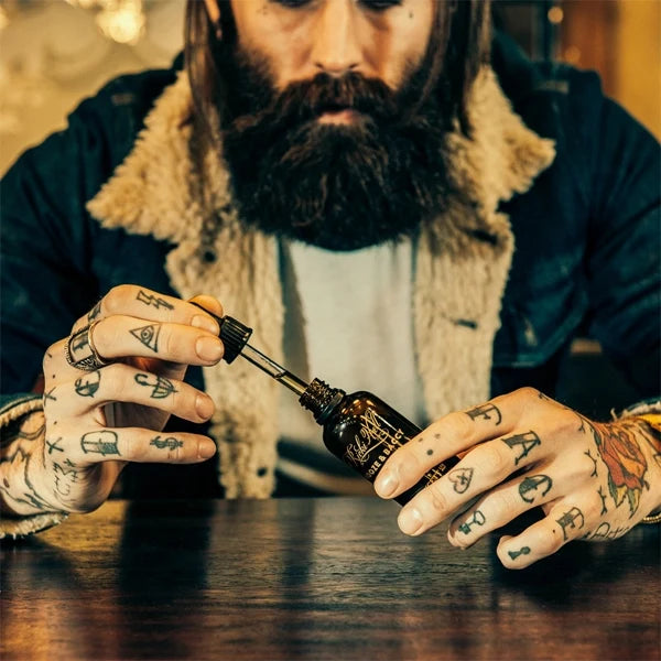 Captain Fawcett Ricki Hall's Booze & Baccy Beard Oil