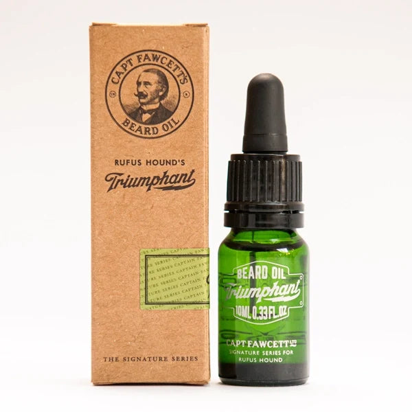 Captain Fawcett Triumphant Beard Oil Travel Sized