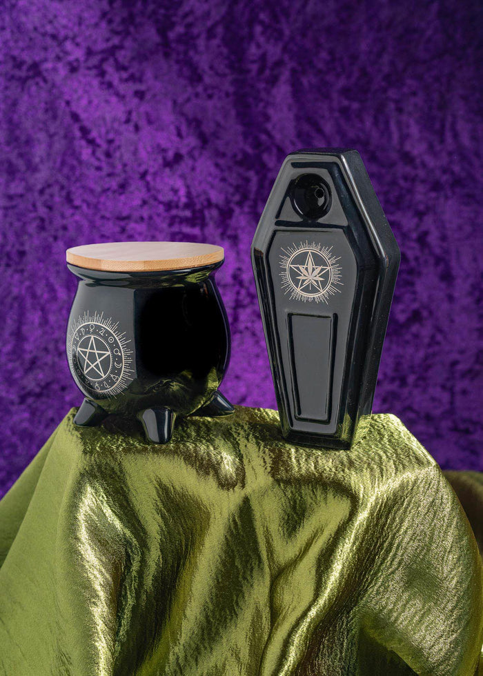 cauldron storage jar