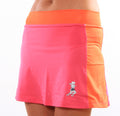 cerise mandarin running skirt