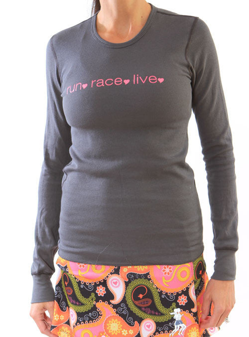 run race live thermal charcoal