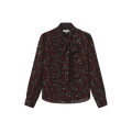 Chelsea Floral Neck Tie Blouse