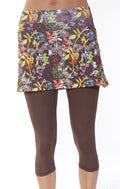 chocofleurs capri skirt