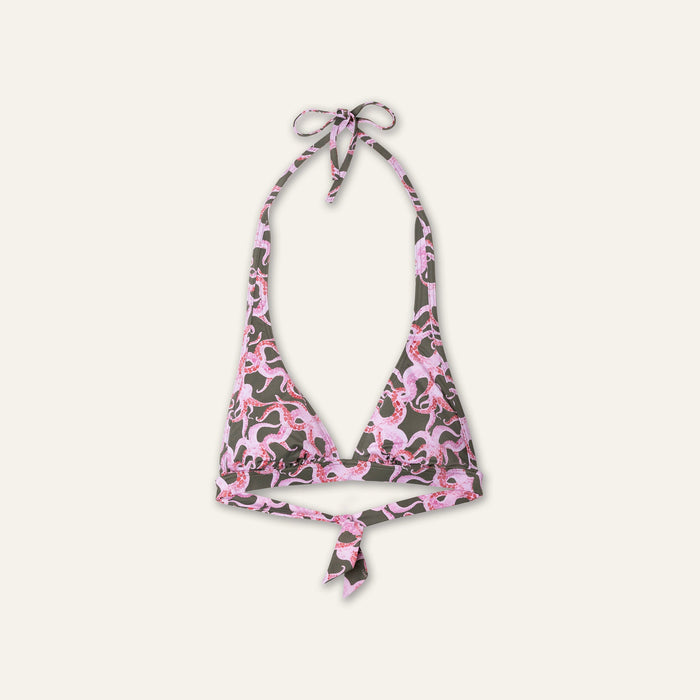 Classic Top Octopus Olive - Bikini_Top - K A M P O S