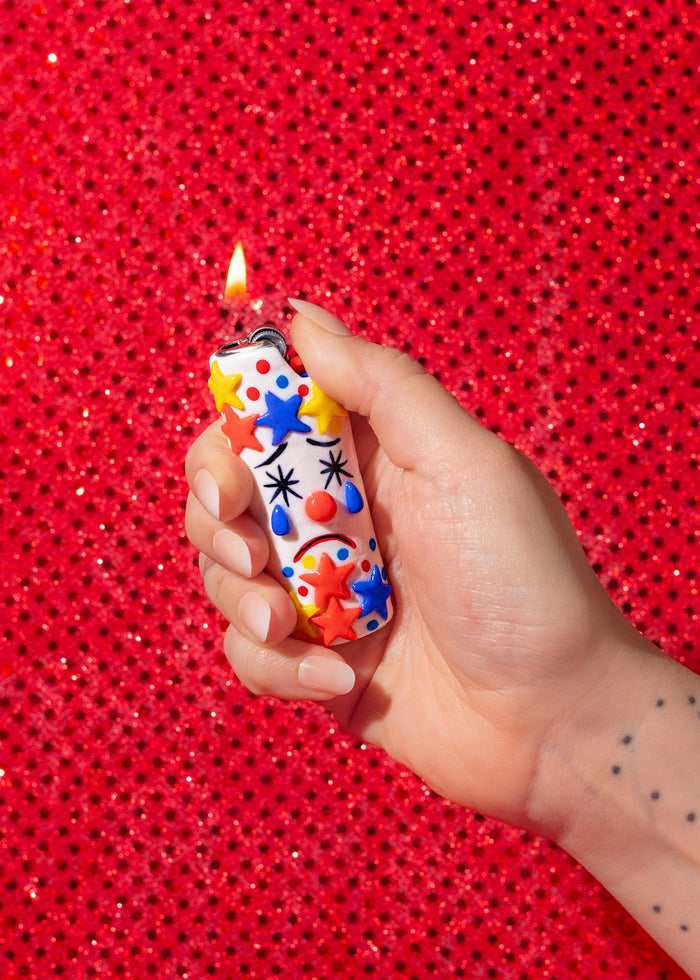 CLOWN BIC LIGHTER CASE