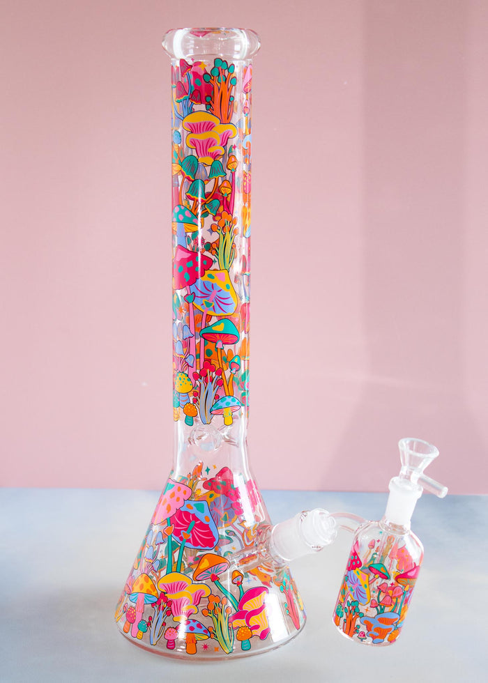 colorful mushroom ash catcher