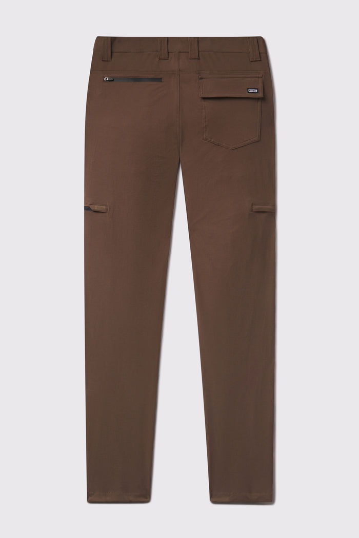 Covert Pant - Dark Earth - photo from back flat lay #color_dark-earth