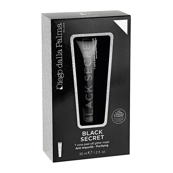 Diego dalla Palma Milano BLACK SECRET T ZONE PEEL-OFF GLITTER MASK