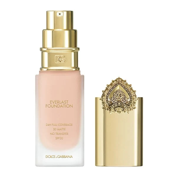 Dolce&Gabbana Everlast Foundation 4C Light - 24H Full Coverage 3D Matte No Transfer Sunscreen Broad Spectrum SPF 20#Shade_4C Light