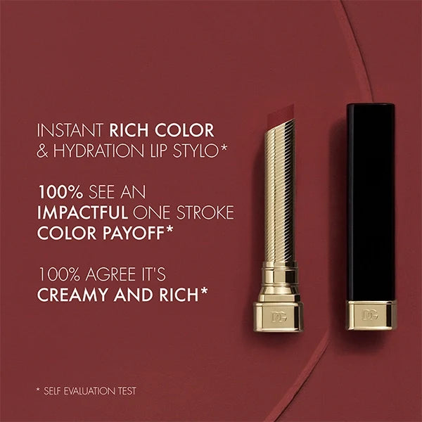Dolce&Gabbana My Comfy Matte Instant Rich Color & Hydration Lip Stylo MY 03.12#Shade_MY 03.12