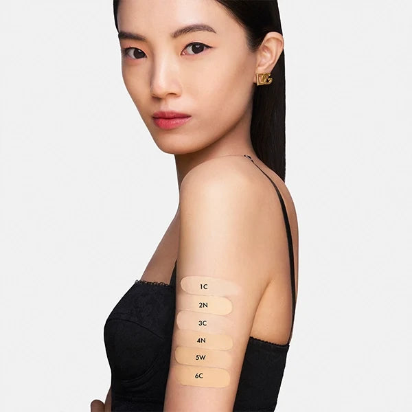 Dolce&Gabbana Rose Glow Cushion 24H of lasting hydration and a glossy skin glow - 1C#Shade_1C ::
