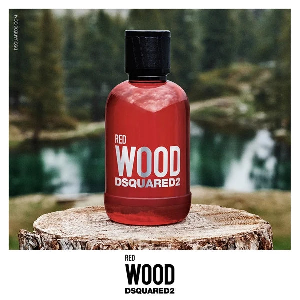 Dsquared2 Red Wood Gift Set Eau de Toilette 100ml With Perfumed Body Lotion 150ml
