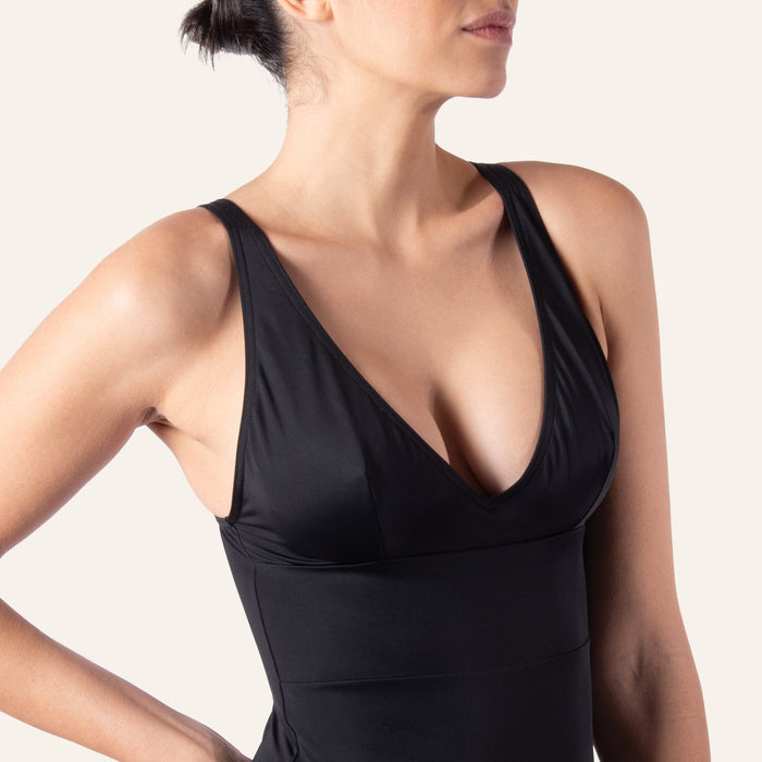 Elegant Black - Onepieceswimsuit_Woman - K A M P O S