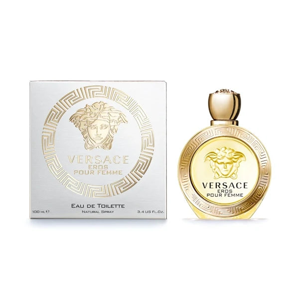 Versace Eros Pour Femme Eau de Toilette Natural Spray 100 ml#Size_100 ml
