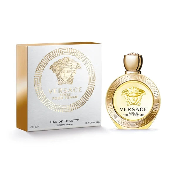 Versace Eros Pour Femme Eau de Toilette Natural Spray 100 ml#Size_100 ml