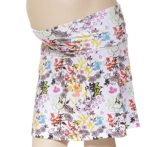 fleurs maternity skirt suport band under