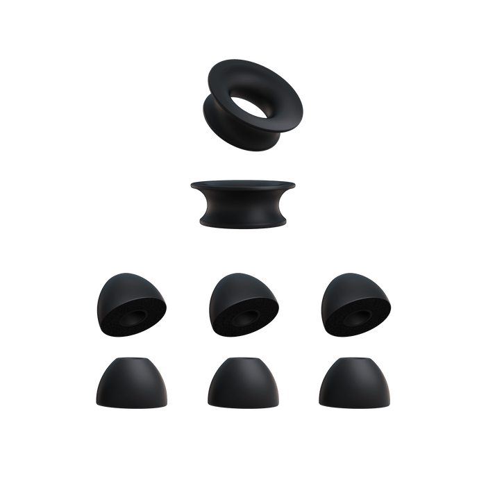 Foam Ear tips + Loop Mute