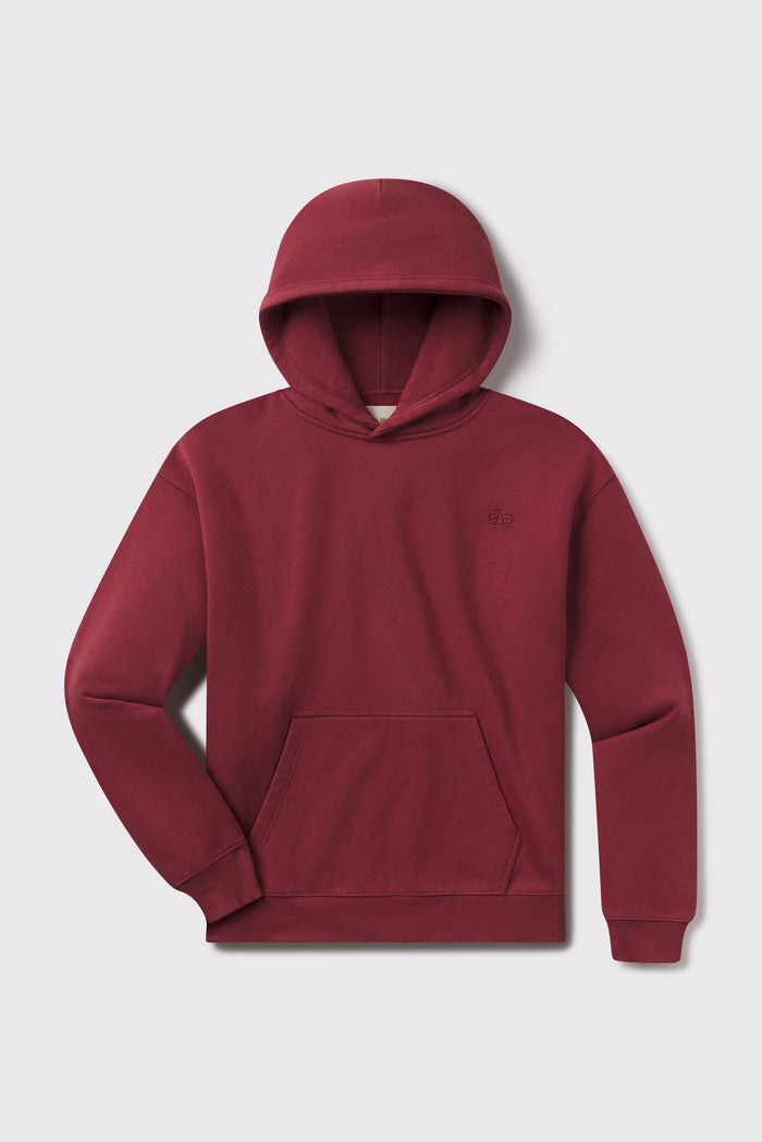 Foundation Hoodie - Clay - photo from front flat lay #color_clay