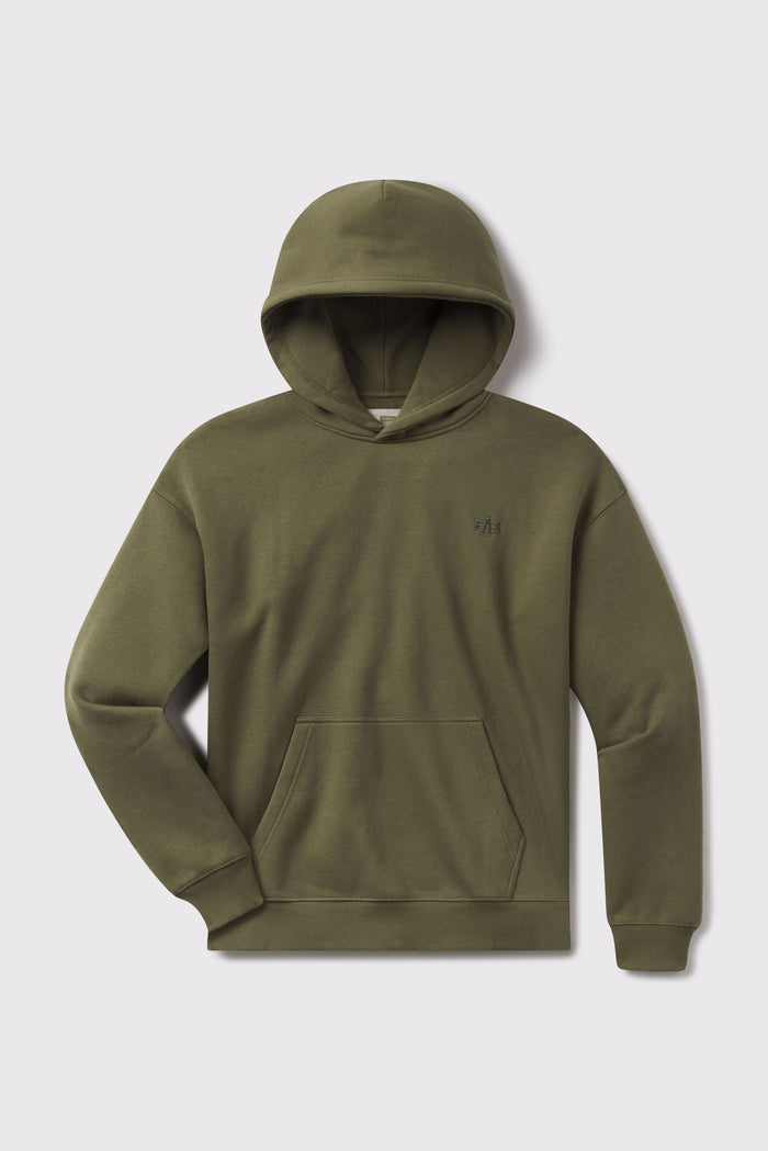 Foundation Hoodie - Fatigue - photo from front flat lay #color_fatigue