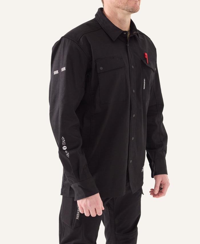 FR2 Mechanics Shirt - Men's Fit Truewerk #color_black