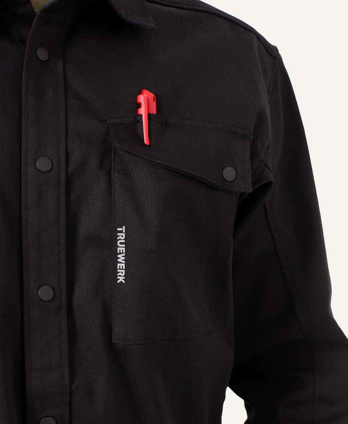 FR2 Mechanics Shirt - Men's Fit Truewerk #color_black
