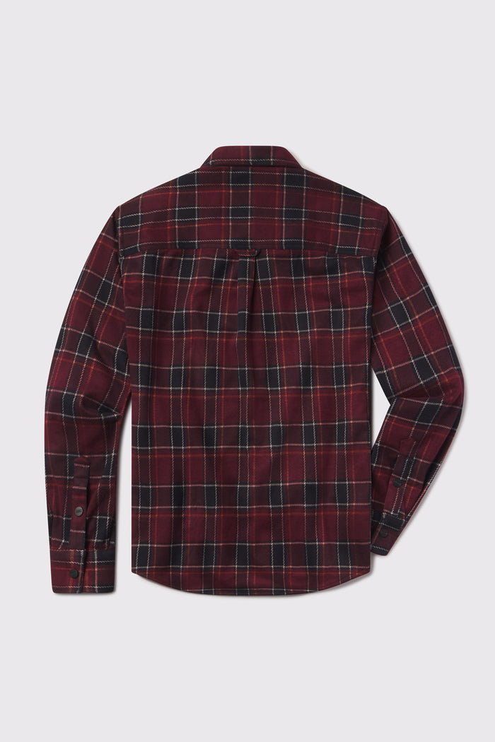 Frontier Flannel - Kodiak Plaid - photo from back flat lay #color_kodiak-plaid