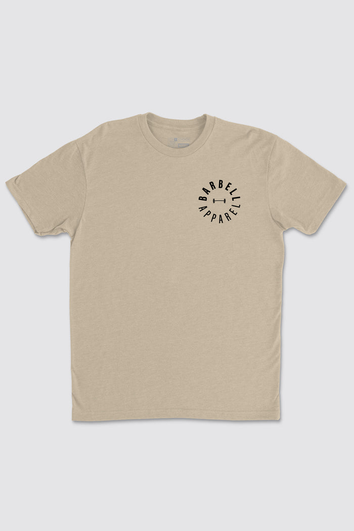 Full Circle Tee - Tan - photo from front flat lay #color_tan