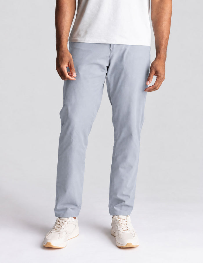GHØST CHINOS - Gray - Classic Fit (The Singularities)