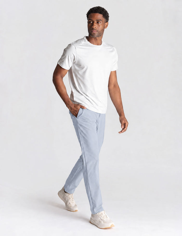 GHØST CHINOS - Gray - Classic Fit (The Singularities)
