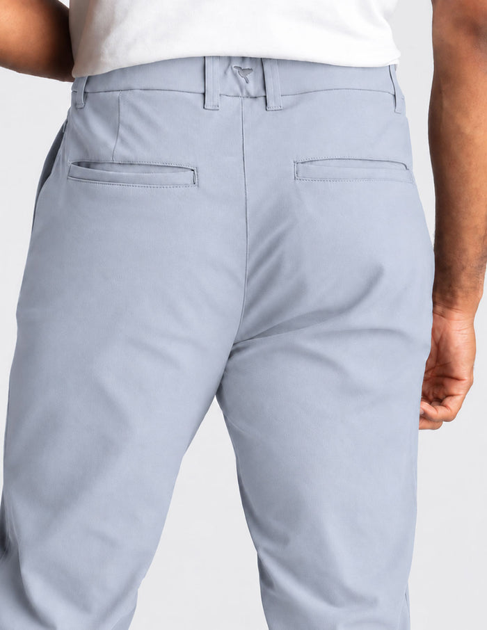 GHØST CHINOS - Gray - Classic Fit (The Singularities)