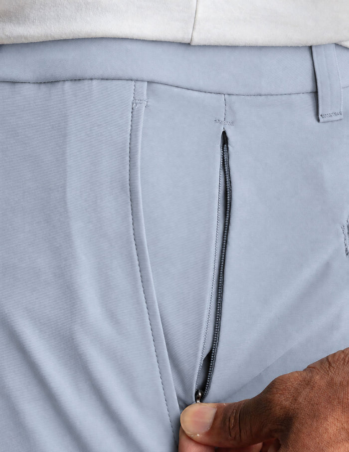 GHØST CHINOS - Gray - Classic Fit (The Singularities)