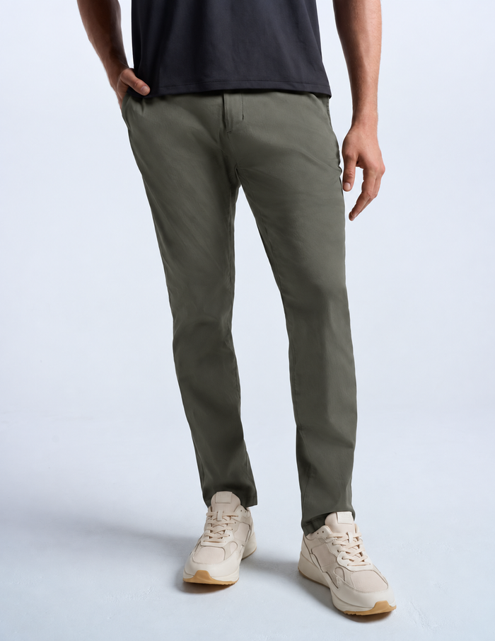 GHØST CHINOS - Hunter Green - Slim Fit (The Fee Farmers)