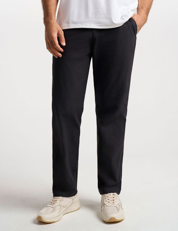 GHØST CHINOS - Mach Black - Classic Fit (The Shadow Forms)