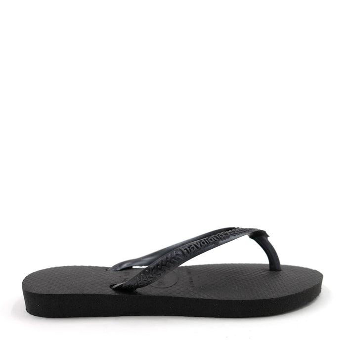 כפכף הוואינס סלים שחור Havaianas מידות ילדים