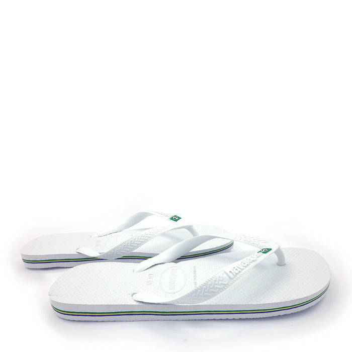 כפכף הוואינס Havaianas ברזיל לבן