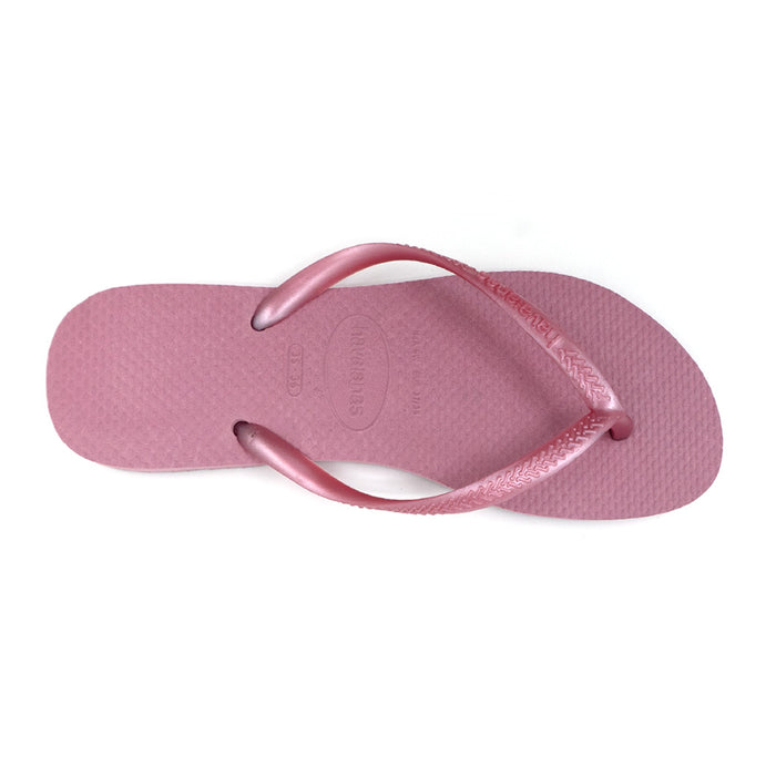 כפכף הוואינס סלים Havaianas ורוד שיפון