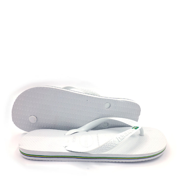 כפכף הוואינס Havaianas ברזיל לבן