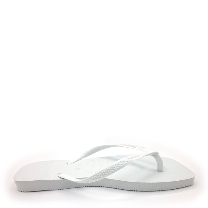 כפכף הוואינס סלים סקוואר Havaianas לבן