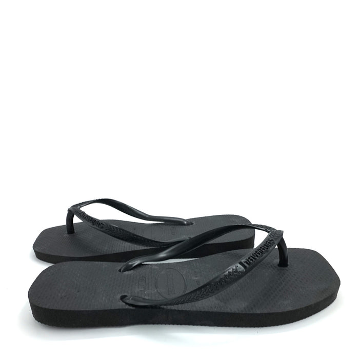 כפכף הוואינס סלים סקוואר Havaianas שחור