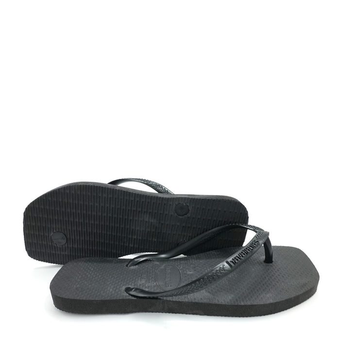 כפכף הוואינס סלים סקוואר Havaianas שחור