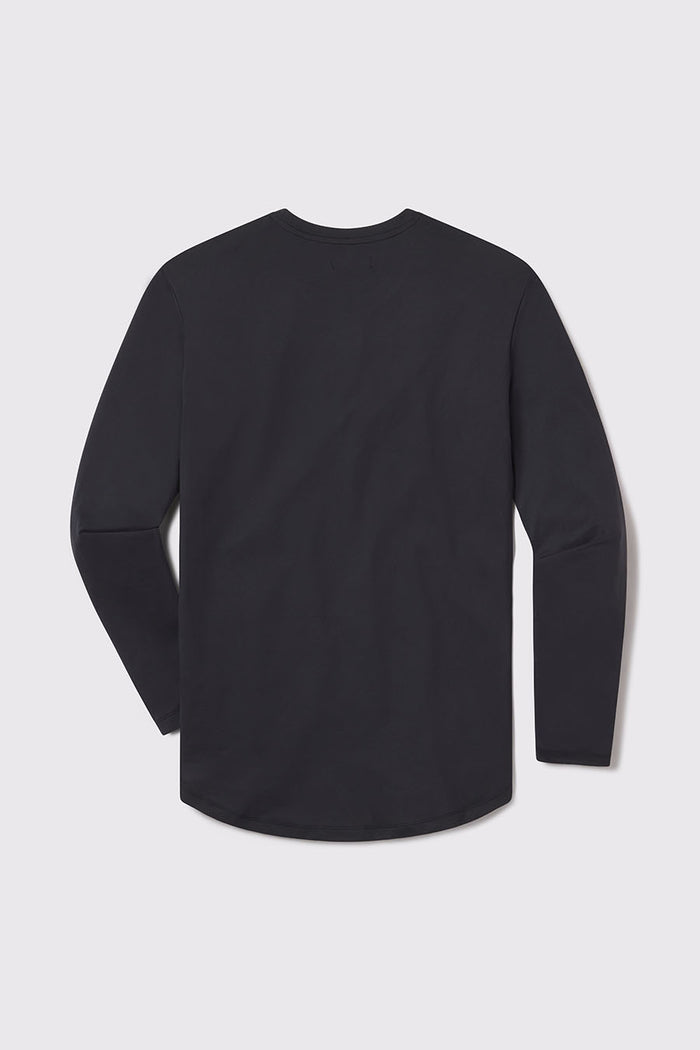 Havok Long Sleeve - Black - photo from back flat lay #color_black