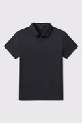 Havok Polo -Black - photo from front flat lay #color_black