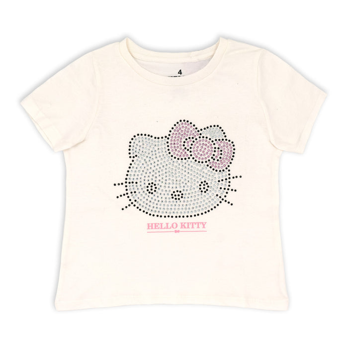 חולצת Hello Kitty עם אפליקציית ניטים
